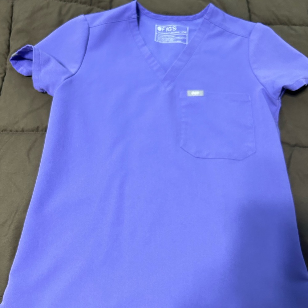 Amethyst Purple Figs Scrubs